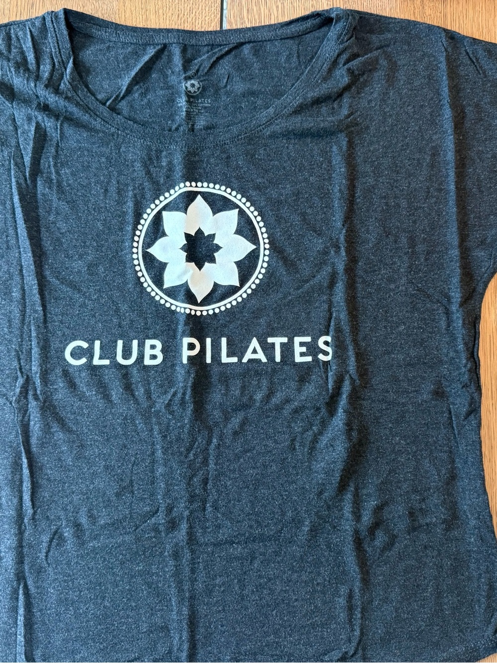 Club Pilates Women's Black Short Sleeve Tee